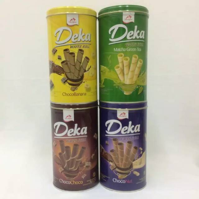 

DEKA Wafer Roll Tin Kaleng 360gr