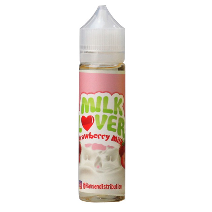 Milk Lover Strawberry E-Liquid 60ML 3MG