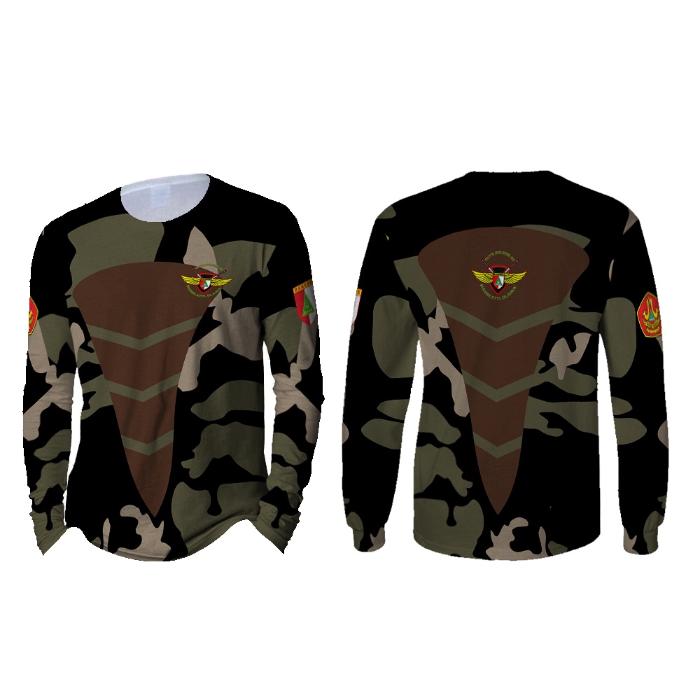 [Riashop] Kaos Banser Lengan Panjang | Kaos Banser Hitam | Kaos Banser Keren