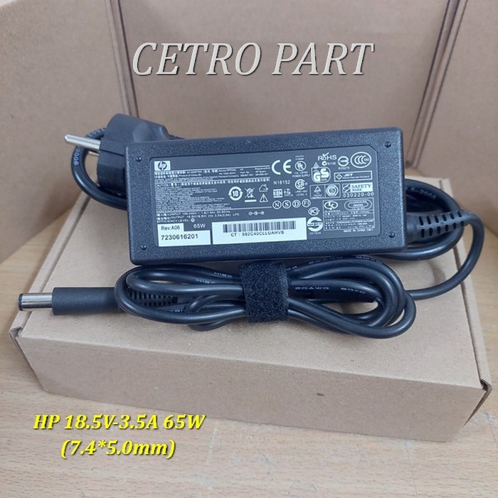 Adaptor Charger Laptop HP Compaq CQ40 CQ41 CQ42 CQ43 CQ35 Original BERGARANSI