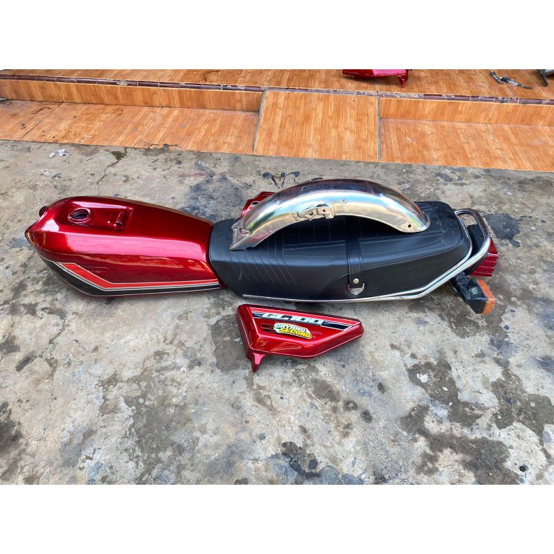 Body gl 100 cat  baru body original body honda tengki ori liyane imi