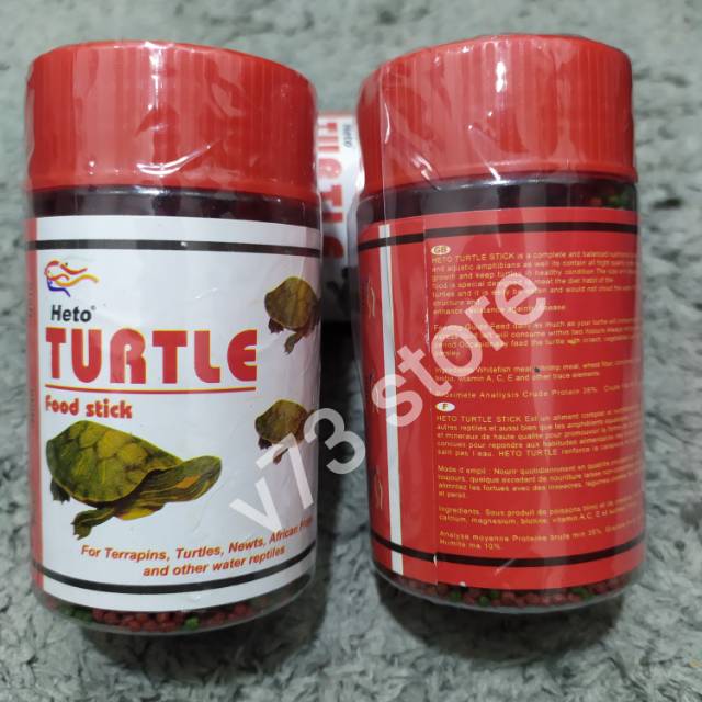 HETO TURTLE MAKANAN KURA KURA / PELET KURA
