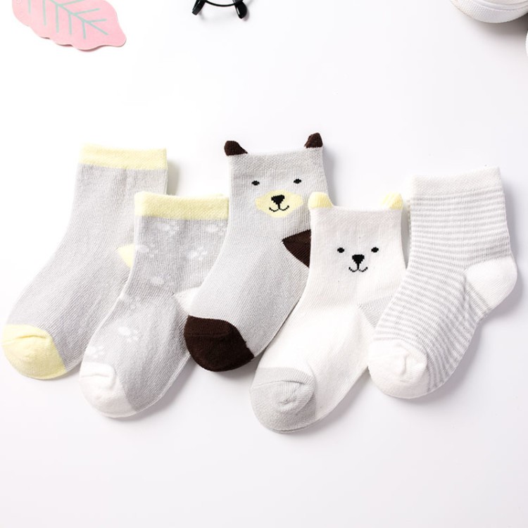 KAUS KAKI BAYI / ANAK 5IN1 SET IMUT