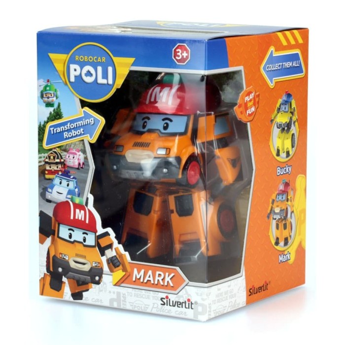 MAINAN ROBOCARPOLI RP-83307 TRANSFORMING ROBOT MARK