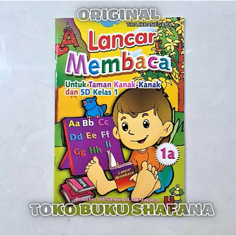 HARGA 2 BUKU : Lancar Membaca 1A &amp; 1B Untuk Anak TK dan SD Kelas 1