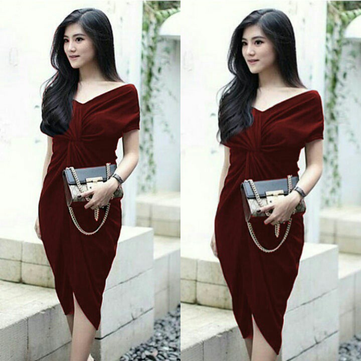 *[HNFK] MiniDress Korea / Dress Pesta / Dress / Dress Murah Terbaru / Dress Casual