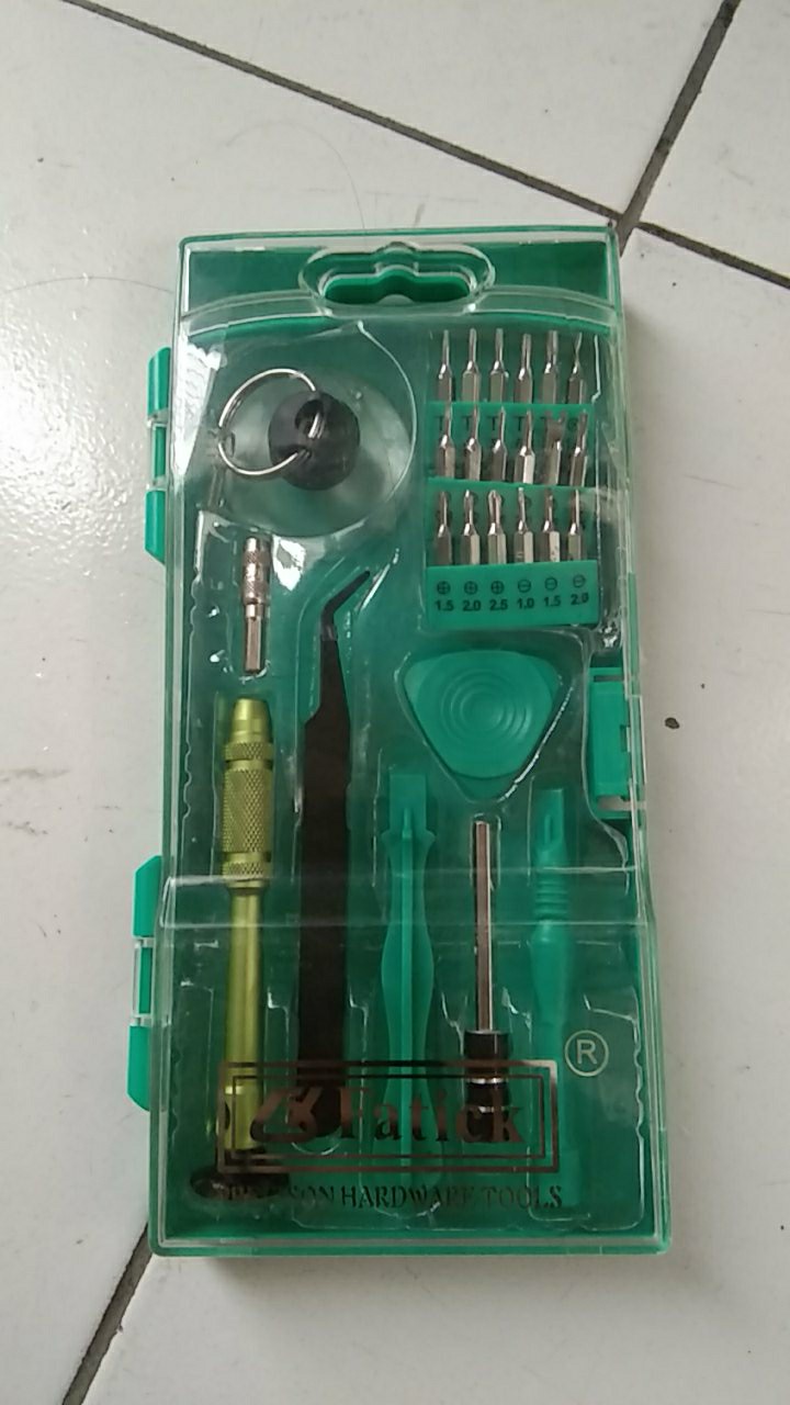 Dmr Obeng Set Fatick Dk-7067 High Quality 26 In 1 Hp Repair Tools