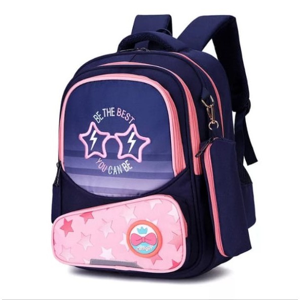 TAS RANSEL SEKOLAH ANAK PEREMPUAN MOTIF BINTANG ASTRONOT - TAS RANSEL ANAK PEREMPUAN