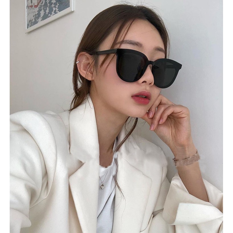 Kacamata keren Wanita Tren All-Match Kacamata Korea untuk Wanita Anti UV Fashion