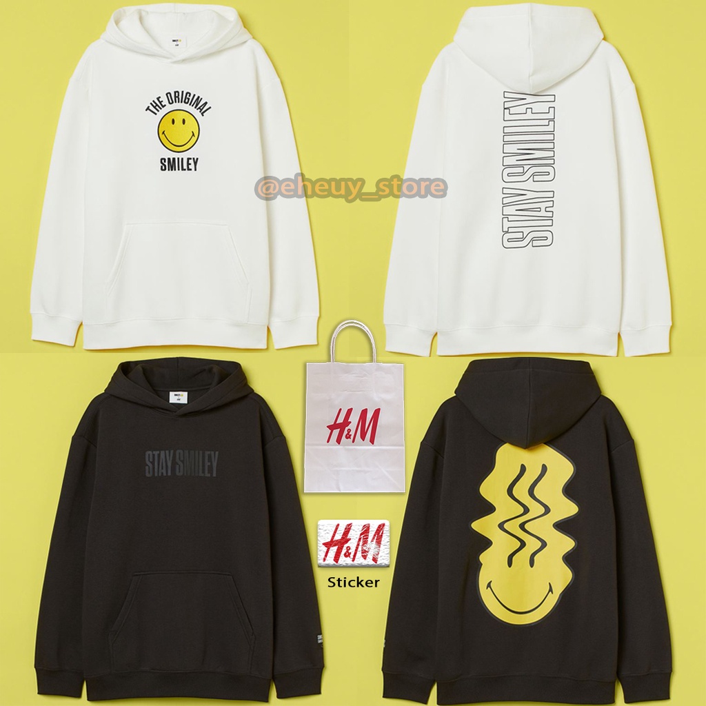 Hoodie H&amp;M x Smile Original Hoodie smile hnm