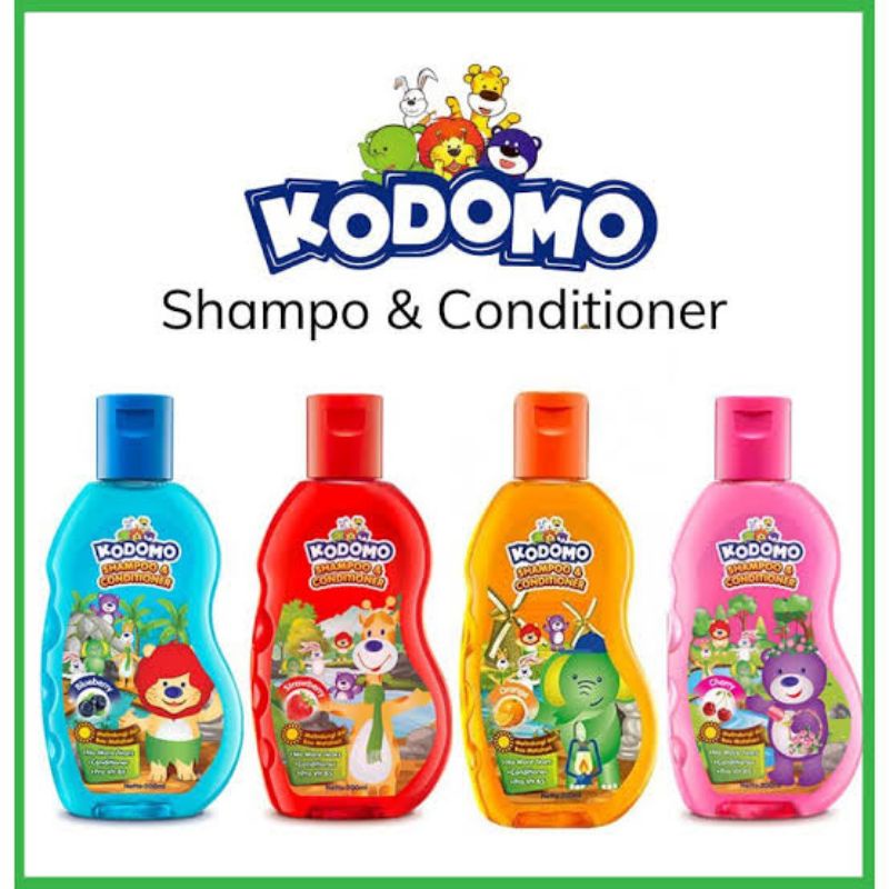 Kodomo Sampo & Conditioner Kemasan 200ml