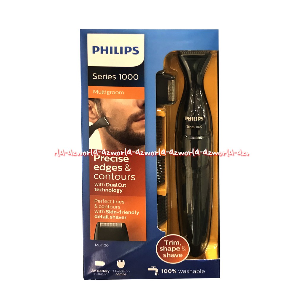 Philips Series 1000 Precise Edges &amp; Contours Pisau Cukur Shaver Philip