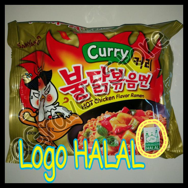 

HOT SALE Samyang Ramen CURRY - LOGO HALAL terjamin