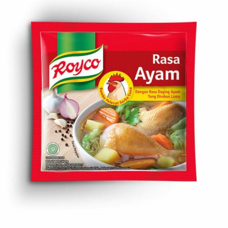 

Royco Rasa Ayam 9 gram/ Royko Bumbu Penyedap Rasa