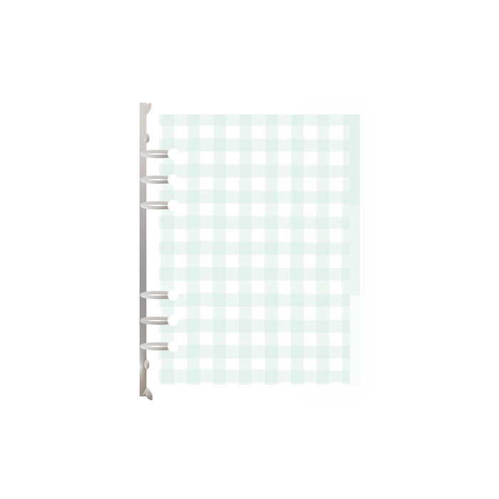 

READY Transparent 6 Ring Binder (A5) - Biru Muda MURAH