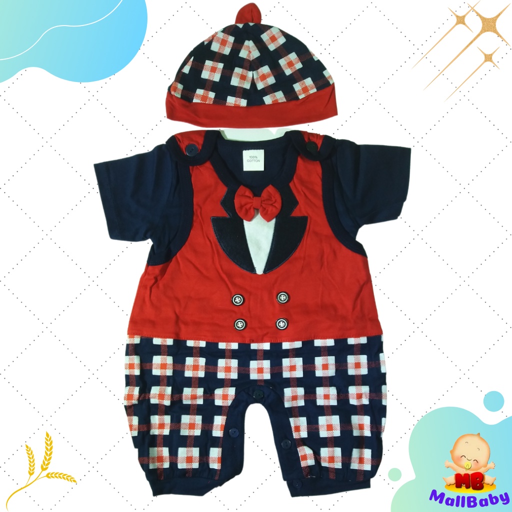 Baju Bayi Laki Laki 0-6 Bulan Baru Lahir Jumper Bayi Laki Laki new born Kodok Square