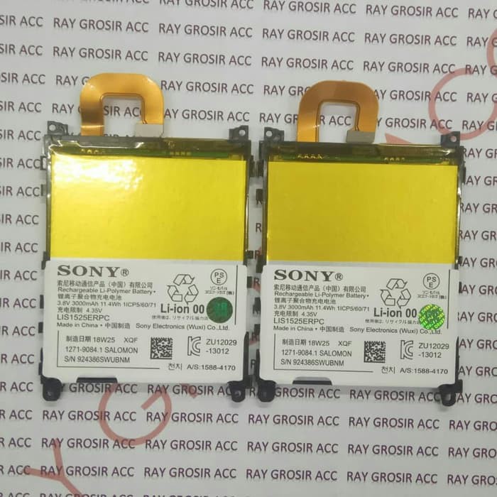 Baterai Original SONY XPERIA Z Z1 L39H C6902 C6903 LIS1525ERPC