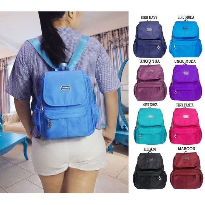 Mega_1688 Tas Ransel Nylon ABG Stylish MG355A