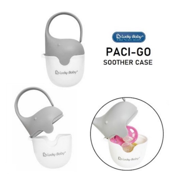 Lucky Baby Paci - Go Soother Case Gantungan Tempat Empeng Baby Kids Travel