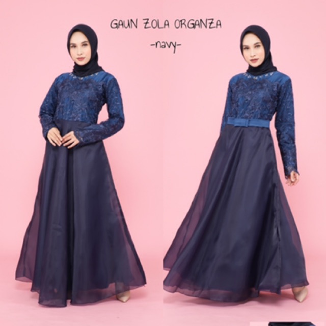 GAUN ZOLA / GAUN TUNANGAN / GAUN WISUDA / GAUN HIJAB