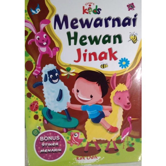 MEWARNAI HEWAN JINAK