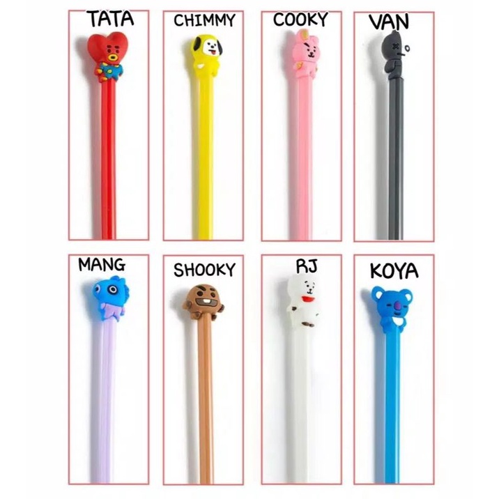 

Pulpen Karakter BT21 / Pulpen BTS