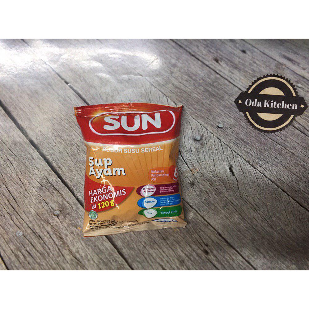 SUN BUBUR EKONOMIS SUP AYAM PAK 120gr