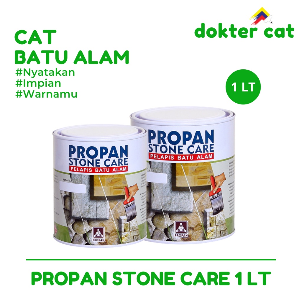 PROPAN STONE CARE BATU CANDI 1 LT / PROPAN STONE CARE / PROPAN CAT BATU CANDI / PROPAN CAT BATU ALAM