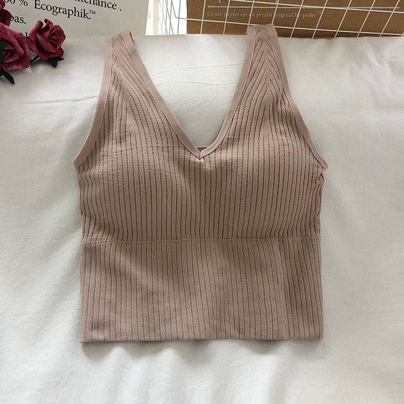 ASK BRA kamisol TANGTOP / Tangtop Bra Wanita Sport Bra Bralette Wanita Sexy Bh Murah pakaian dalam bra35