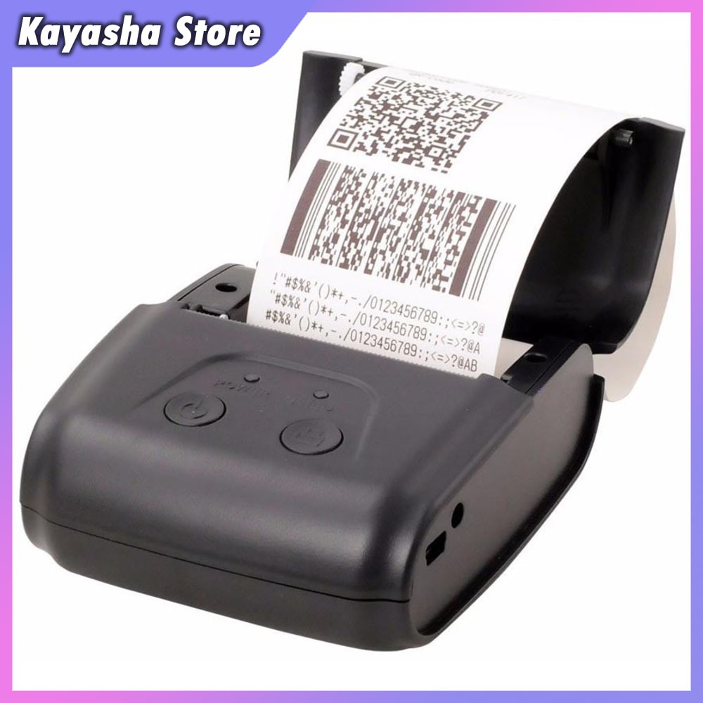 KYS XPRINTER POS BLUETOOTH THERMAL RECEIPT PRINTER 58MM XP P200 BLACK XRPT0JBK