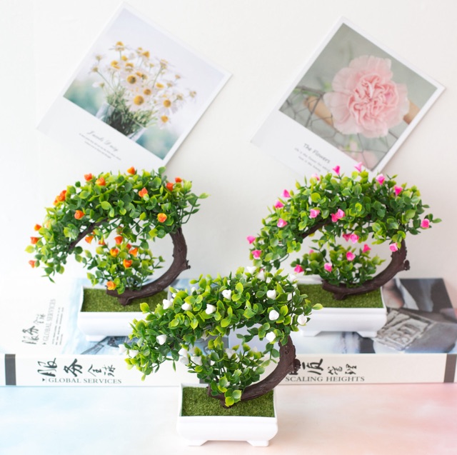 AM353 Bunga plastik / pajangan bunga Artificial / motif Rose  Vas Petak-3