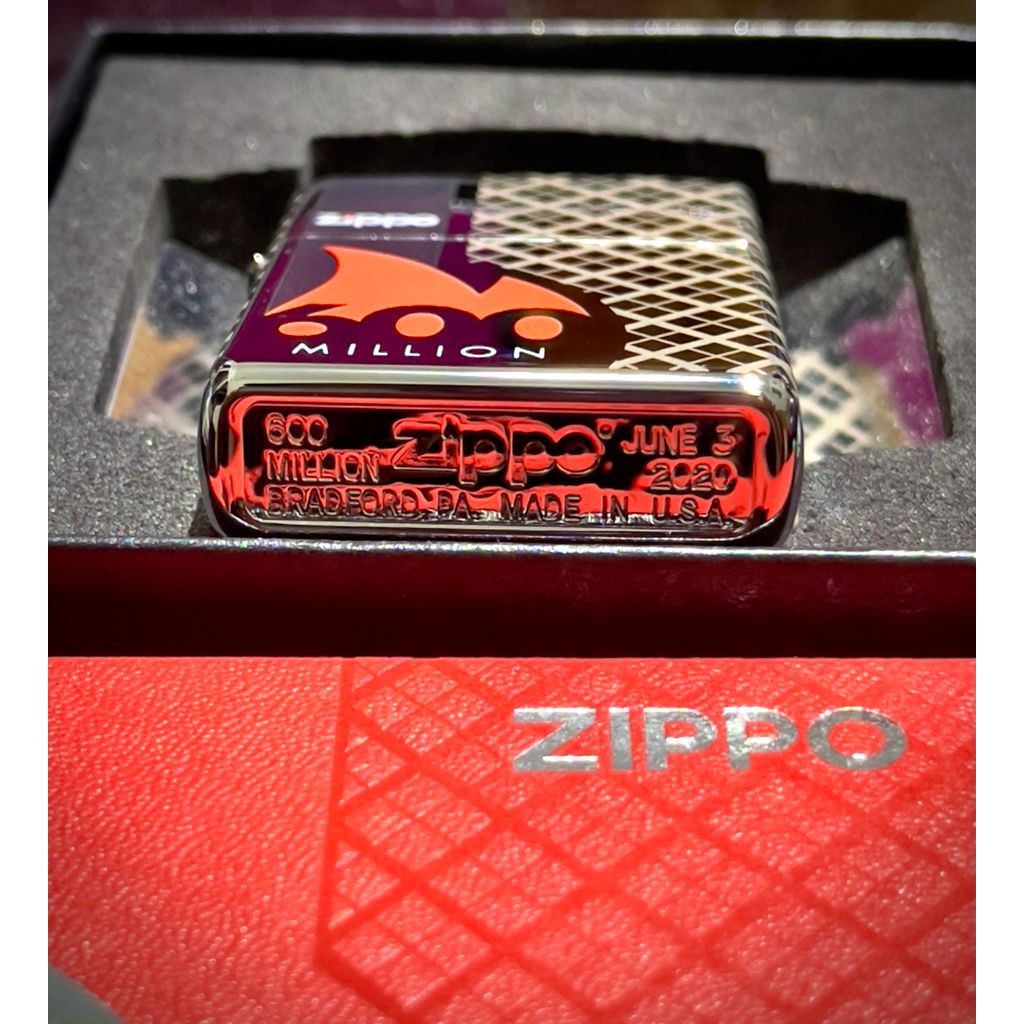 Korek Zippo Original 600 Million Limited Edition berhadiah Minyak Zippo