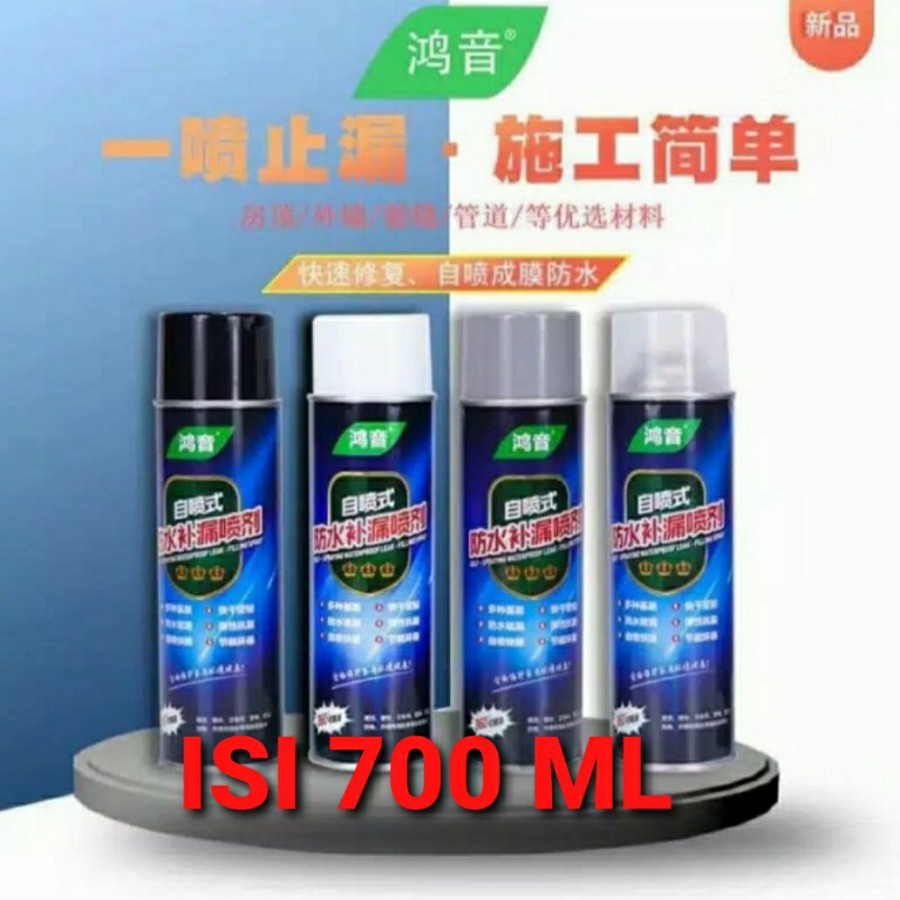 Spray Waterproof Ajaib Anti Air Bocor Atap Tembok Waterproof Leak kemasan besar 700ml