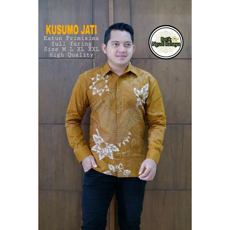 motif Baju Batik Pria Terbaru BAYUSUTA ORIGINAL BY FLORIST BSO OFFICIAL