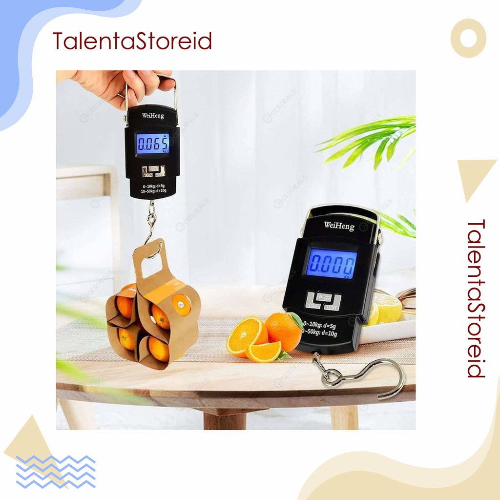 Timbangan Gantung Digital Timbangan Portable Lesindo Portable Electronic Scale