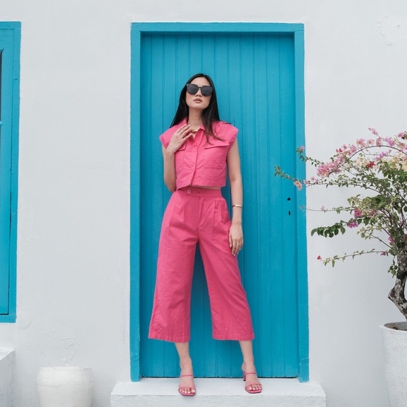 [TAVIA] GIANA SET / SETELAN WANITA / BAJU SET WANITA-1