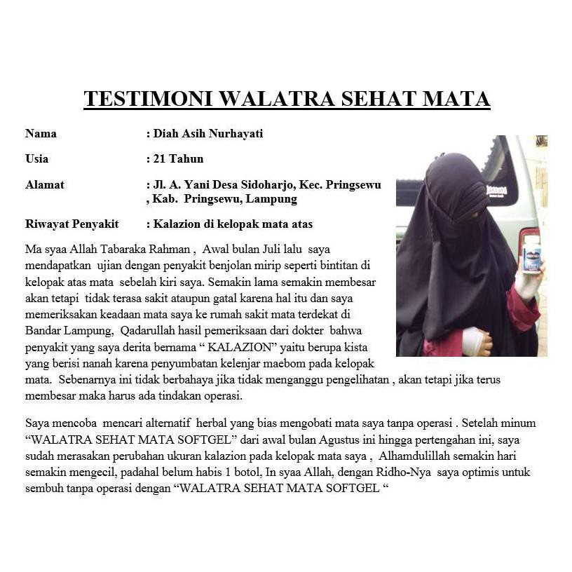 JUZ OBAT MATA MINUS KESEHATAN MATA - LIMATTA SOFTGEL ASLI