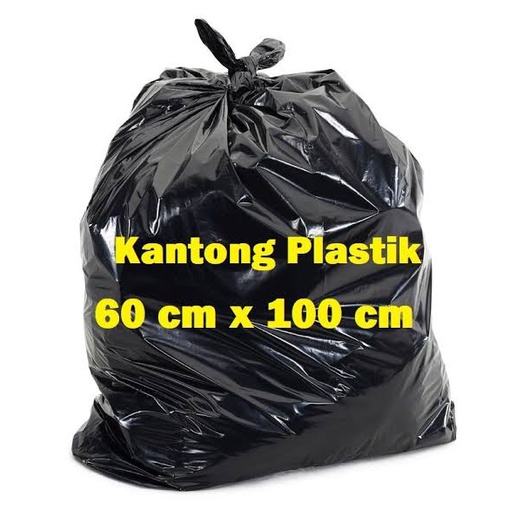 Plastik Sampah Hitam 60 x 100 cm