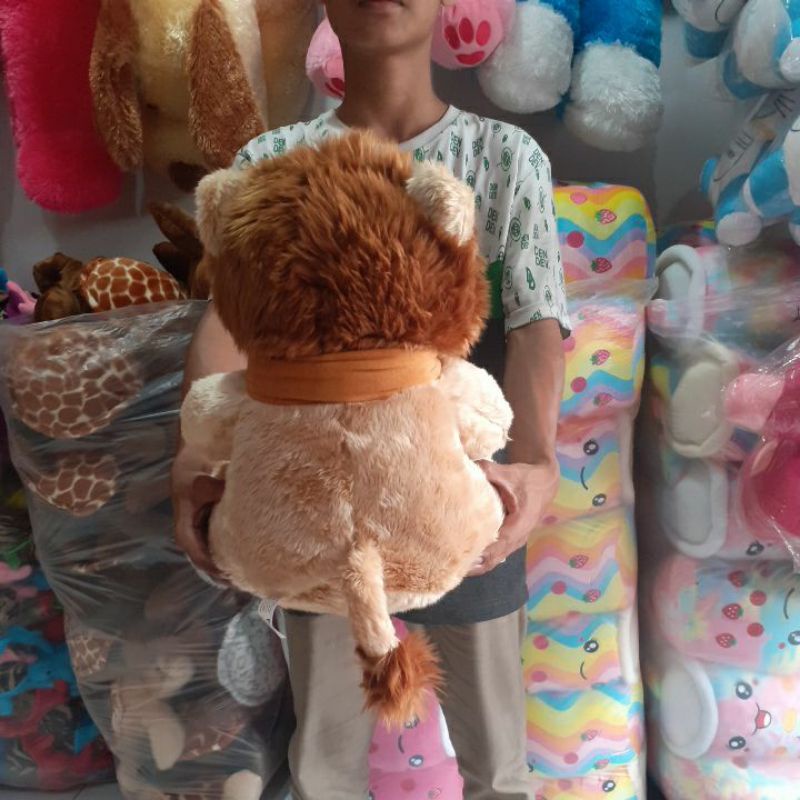 Boneka singa  Syal XL SNI (45cm)