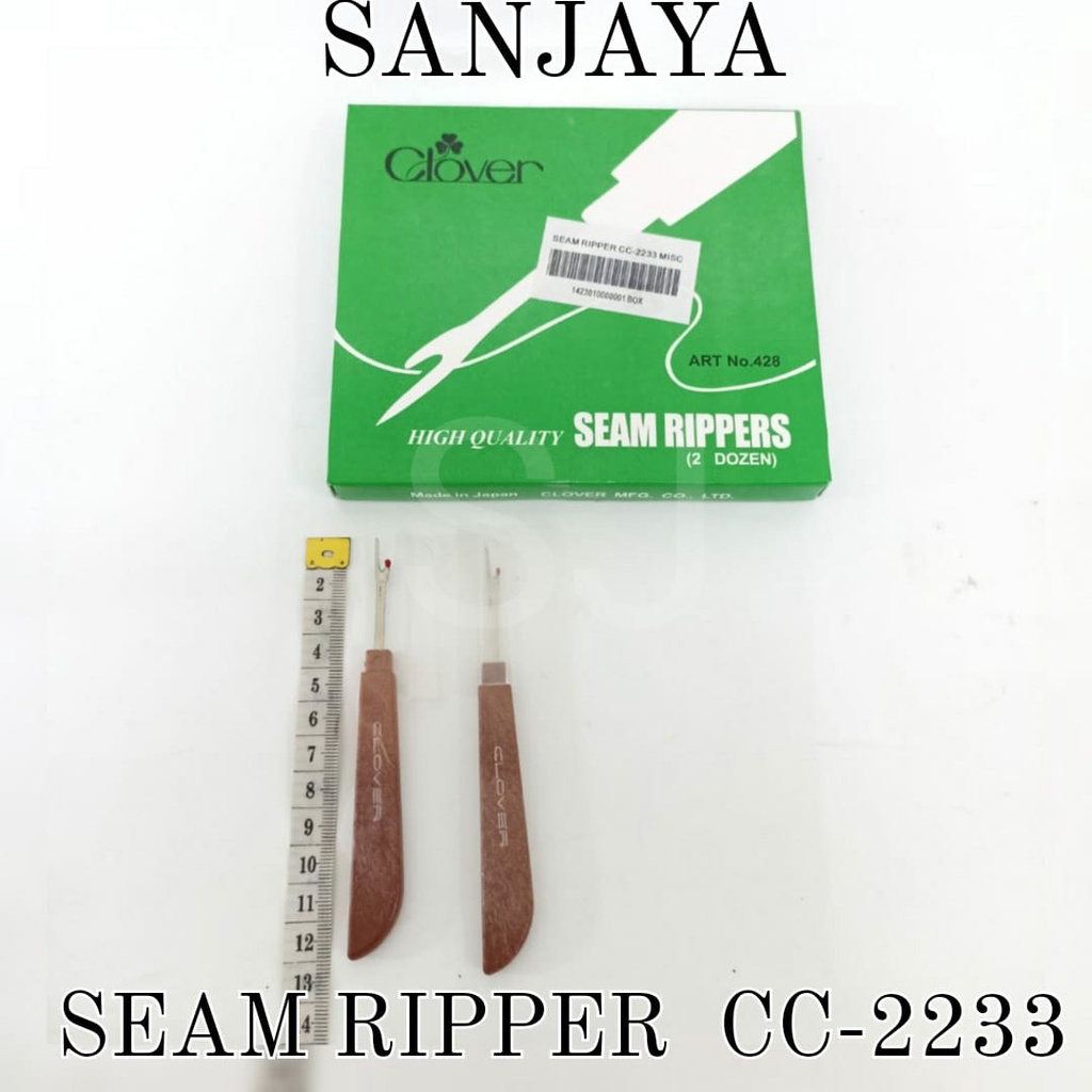 PENDEDEL BENANG / TETELAN BENANG / ALAT PEMBUKA BENANG / SONTEKAN BAHAN / SEAM RIPPER CC-2233 MISC