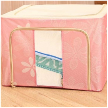 STORAGE BOX BESAR 66L TEMPAT PENYIMPANAN PAKAIAN MAINAN BEDCOVER TEBAL SERBAGUNA