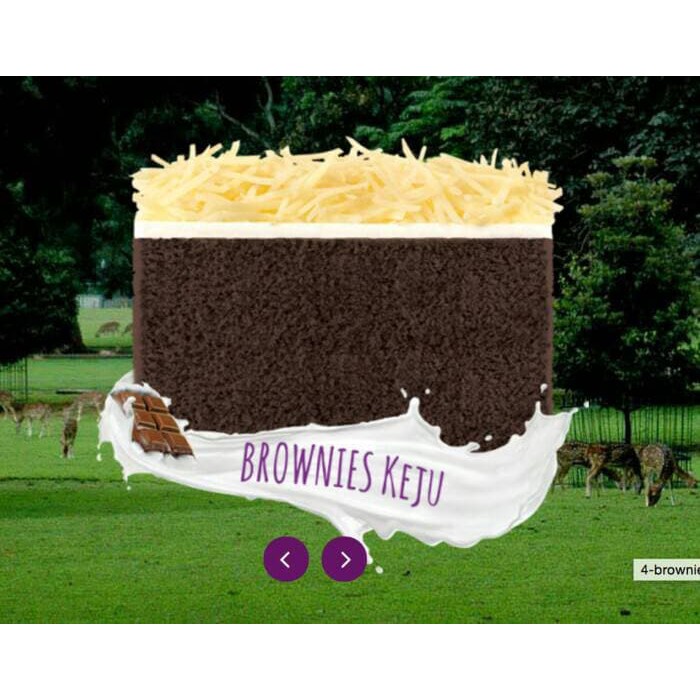 

Lapis Talas Bogor Sangkuriang rasa Brownies Keju