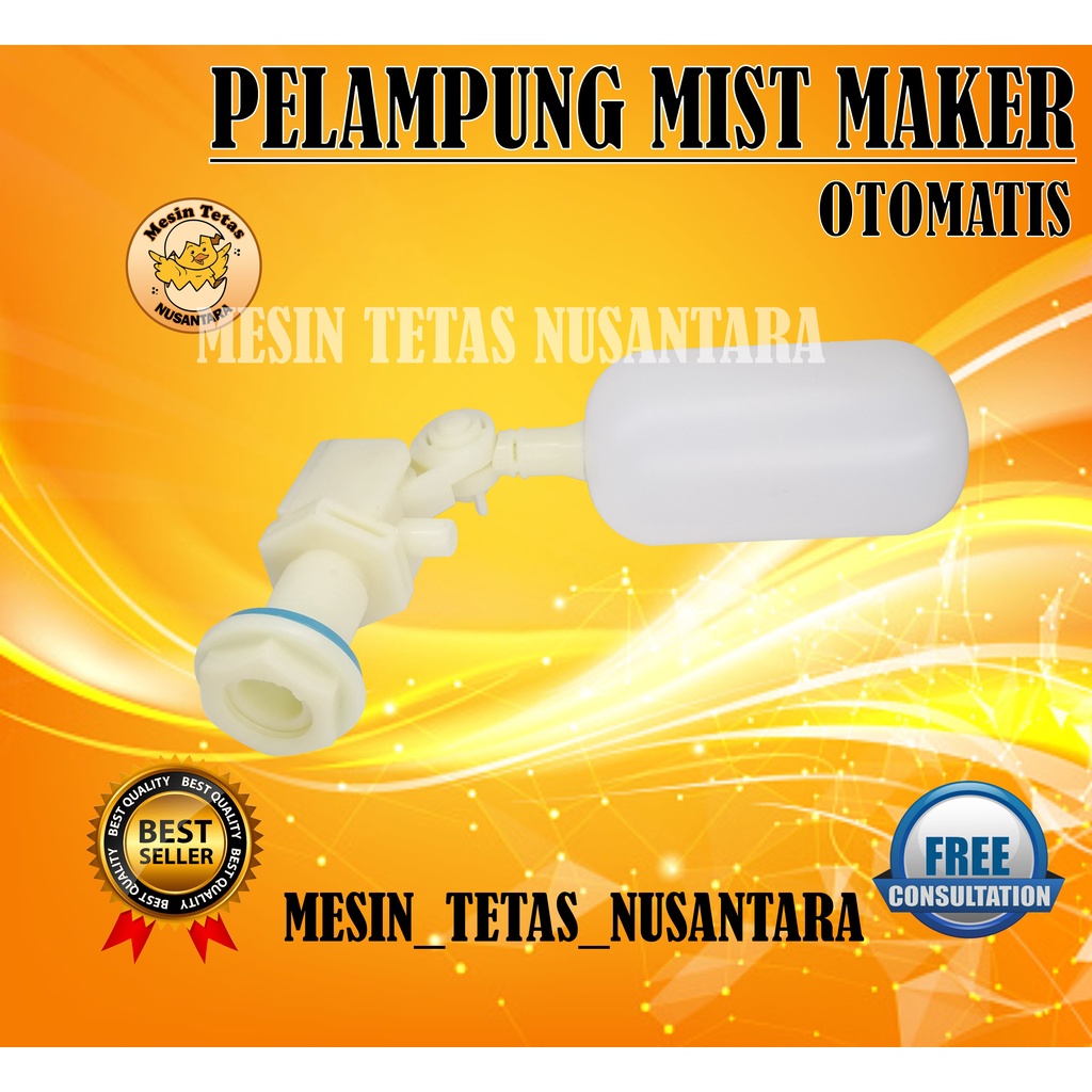 Pelampung Mist Maker Otomatis Pengatur Ketingguan Air