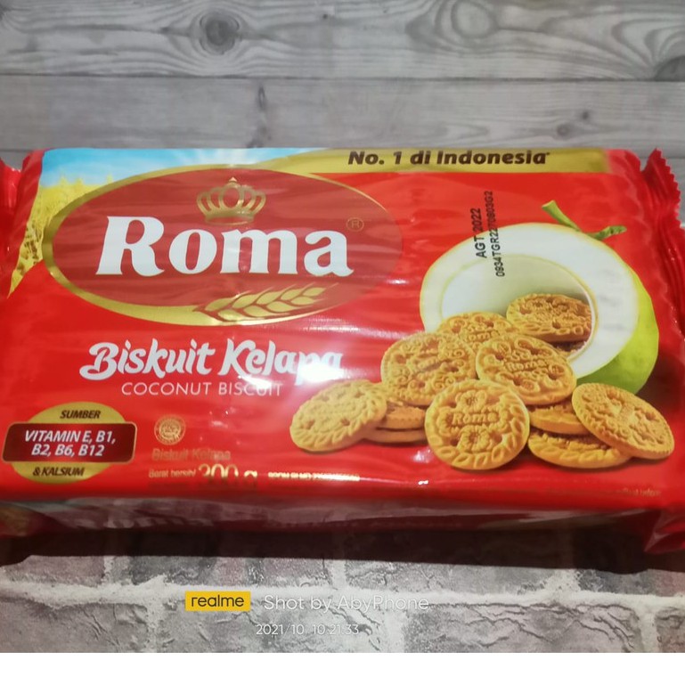 

Roma Biskuit Kelapa 300 Gram