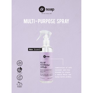 dr soap Multi Purpose Spray (Mauve) 230ml / dr soap Semprotan Pembersih