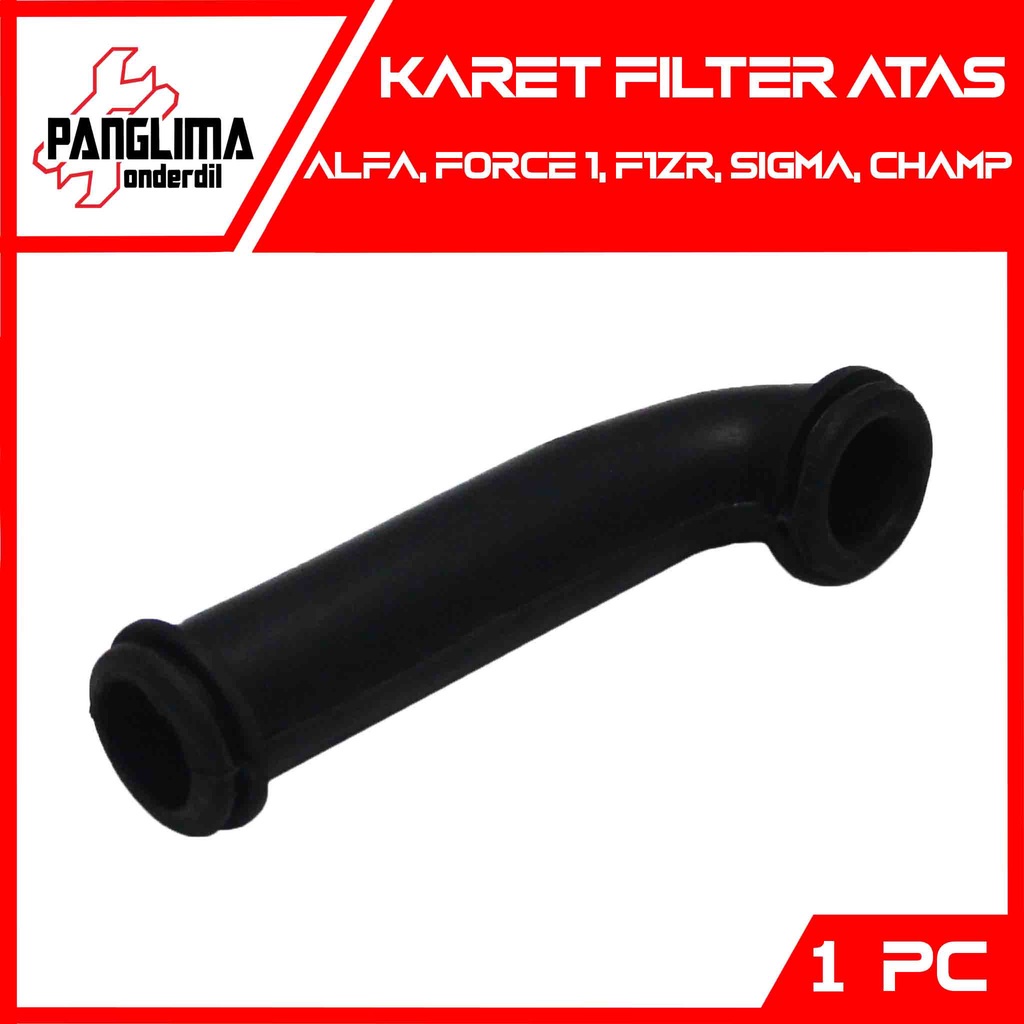 Karet Filter Atas Yamaha Force 1 &amp; F1ZR-F1 ZR &amp; Alfa &amp; Sigma &amp; Champ Saringan Udara-Hawa Join-Joint Box Karbu-Karburator-Carbu