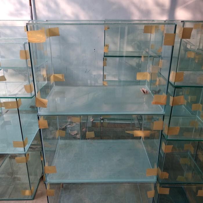 Aquarium Aquarium Kaca Ukuran 60X40X40Cm