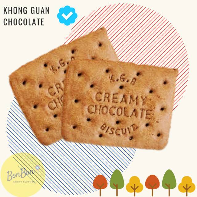 

Khong Guan Biscuits Waffer Chocolate / Coklat Biskuit Wafer Cokelat 42 Pcs