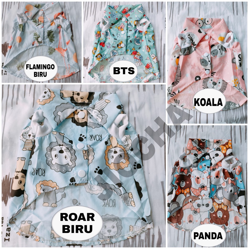 Baju Hewan Peliharaan Kucing Anjing Premium