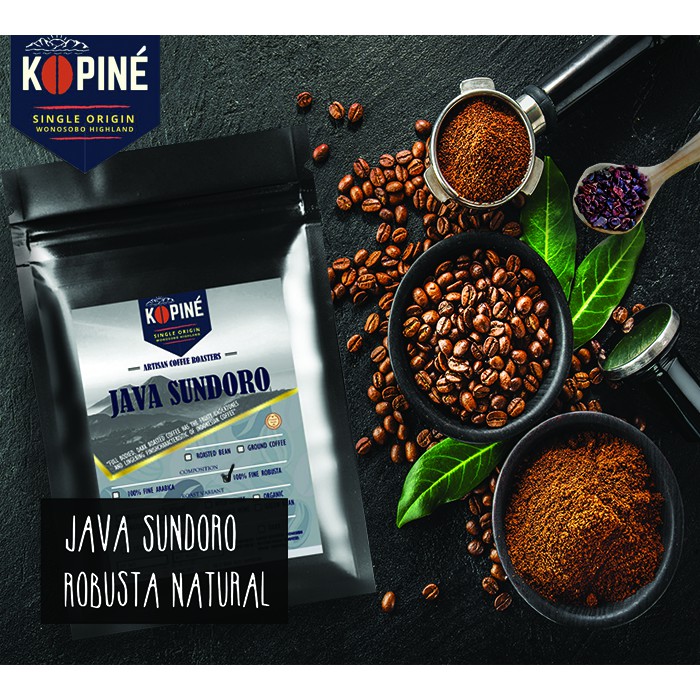 

Kopi Java Sundoro Robusta Natural